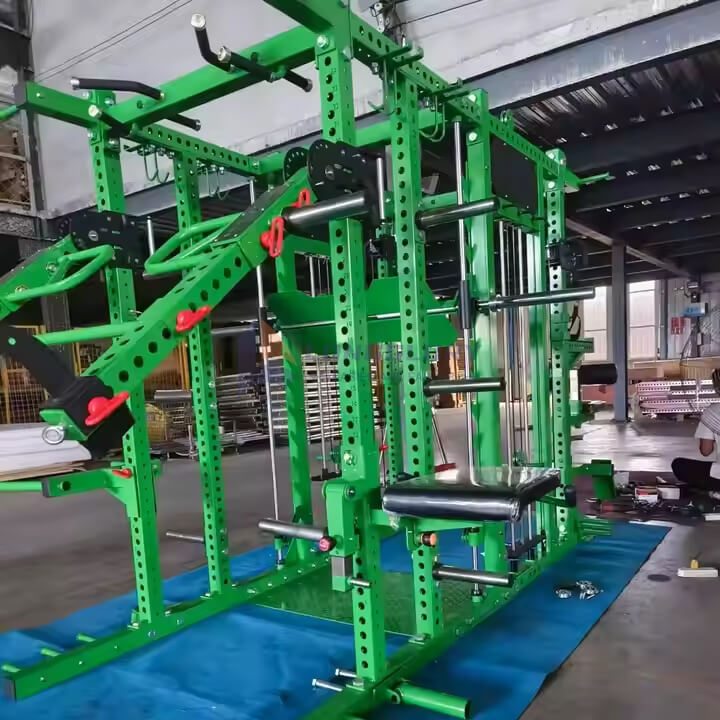 Commercial Strength Training Gym Fitness Equipment Smith Machine Multi Functional Smith Machine Power Rack for Weight Loss