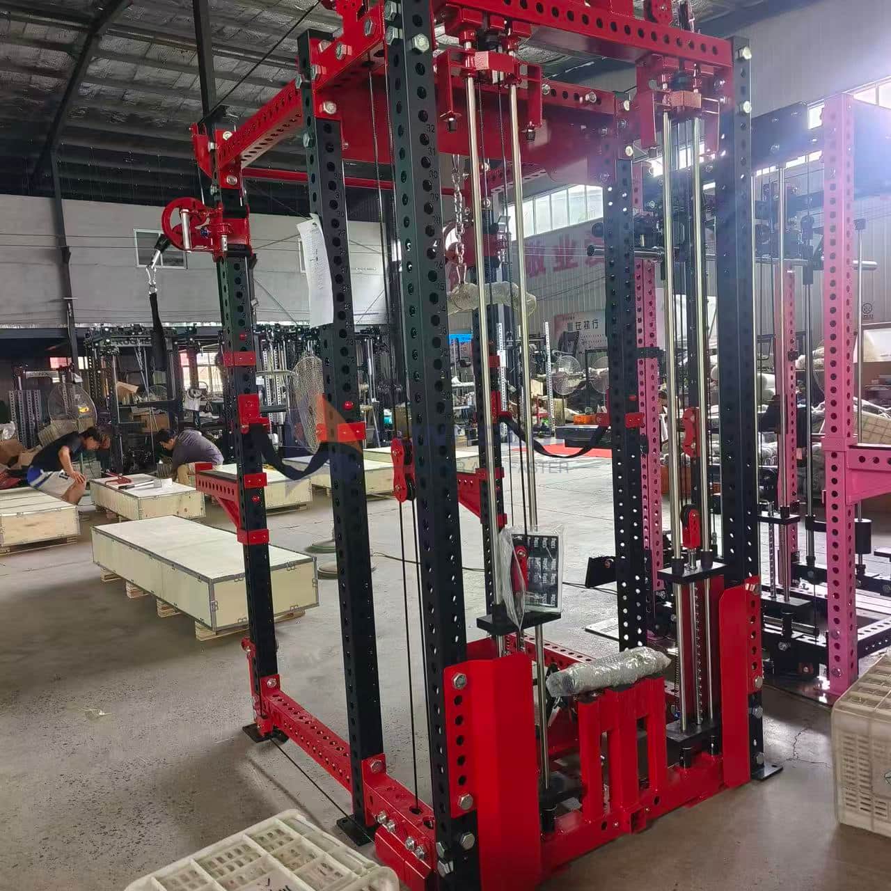 मल्टीफंक्शनल ट्रेनर केबल क्रॉसओवर