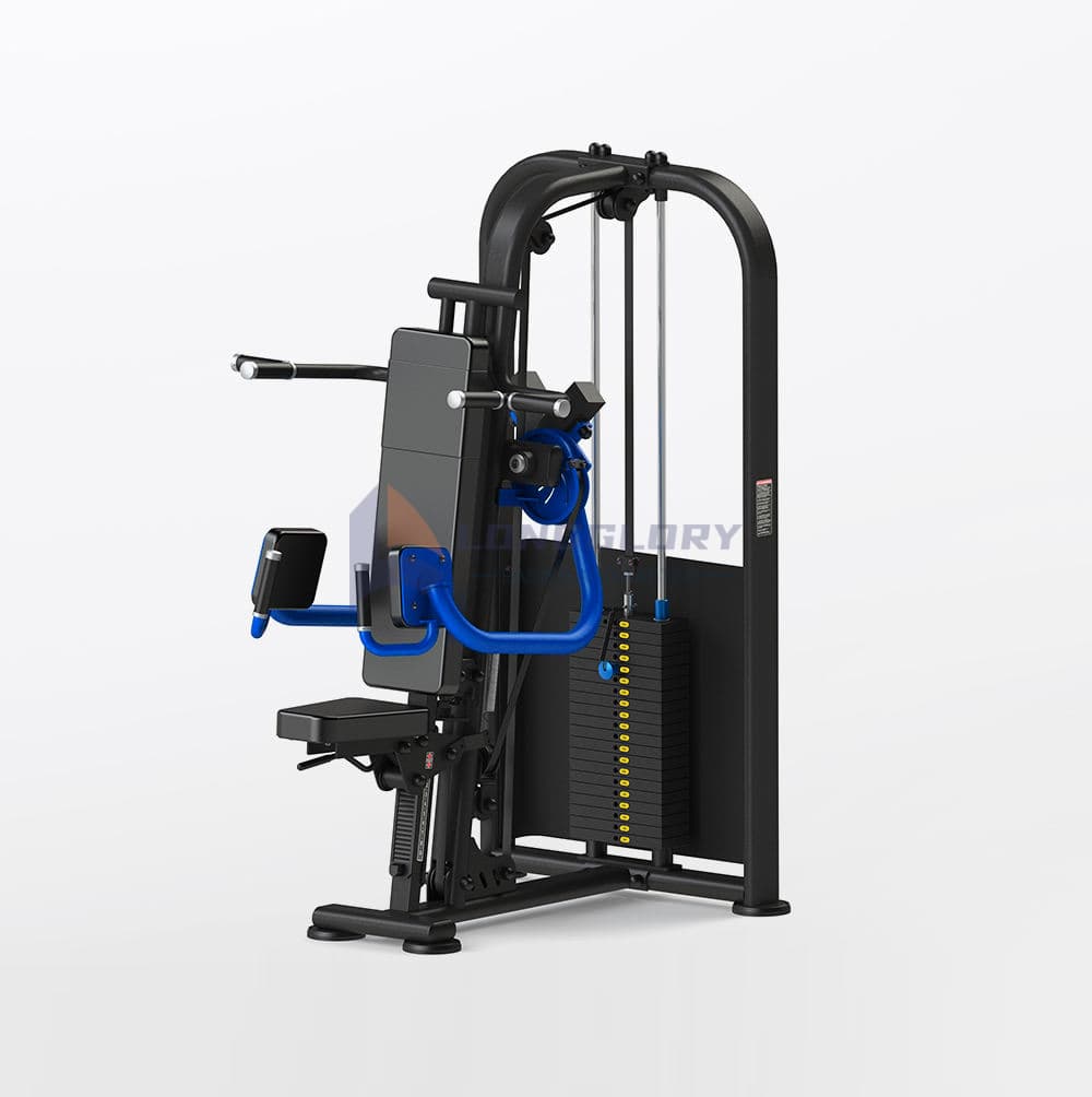 पिन लोड केलेले बसलेले बाजूकडील वाढवा